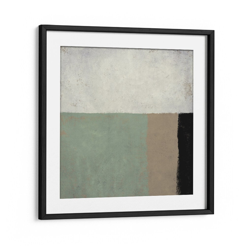 Sage By Dan Hobday Abstract Art Abstract Paintings in Black Frame With Mount