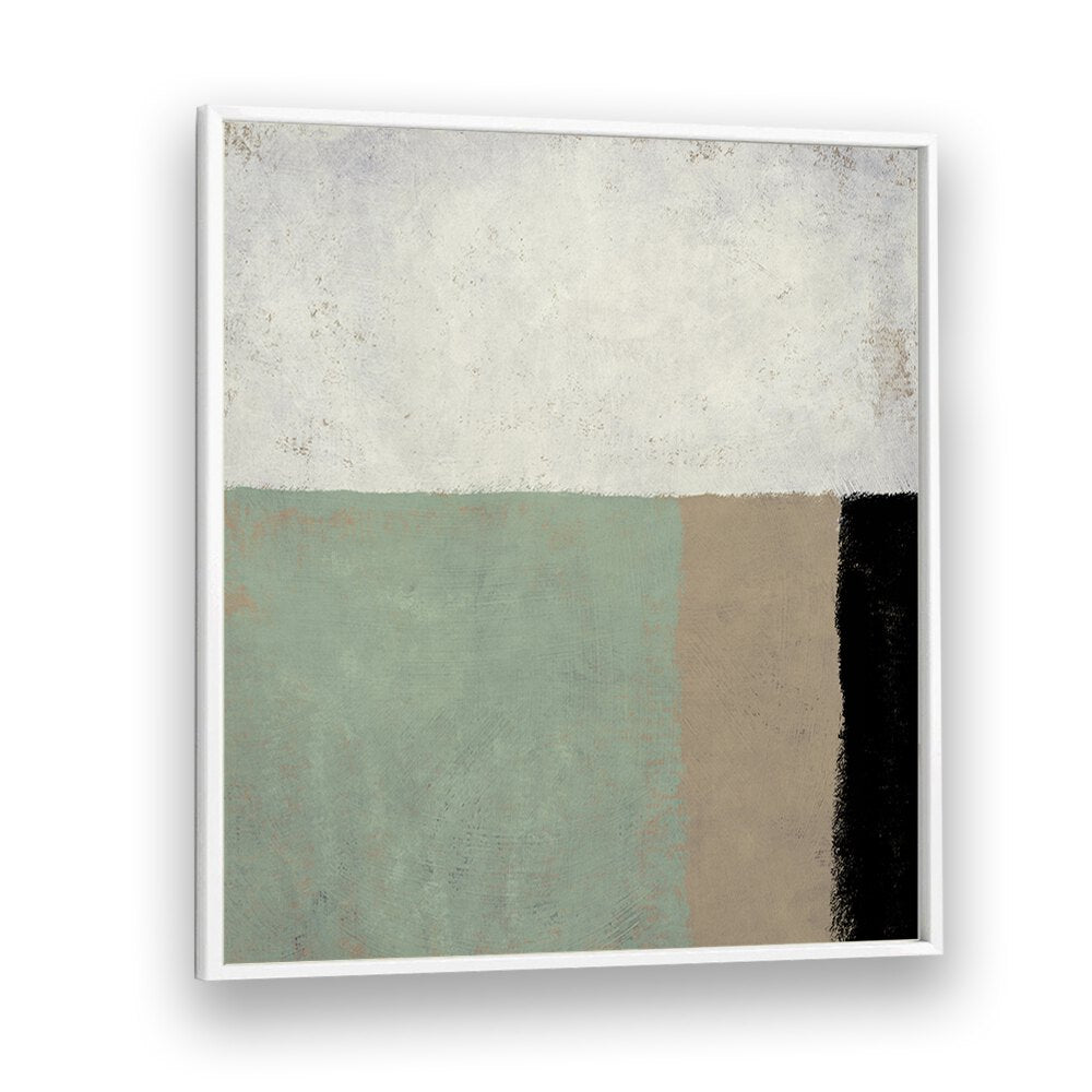 Sage By Dan Hobday Abstract Art Abstract Paintings in White Plain Frame