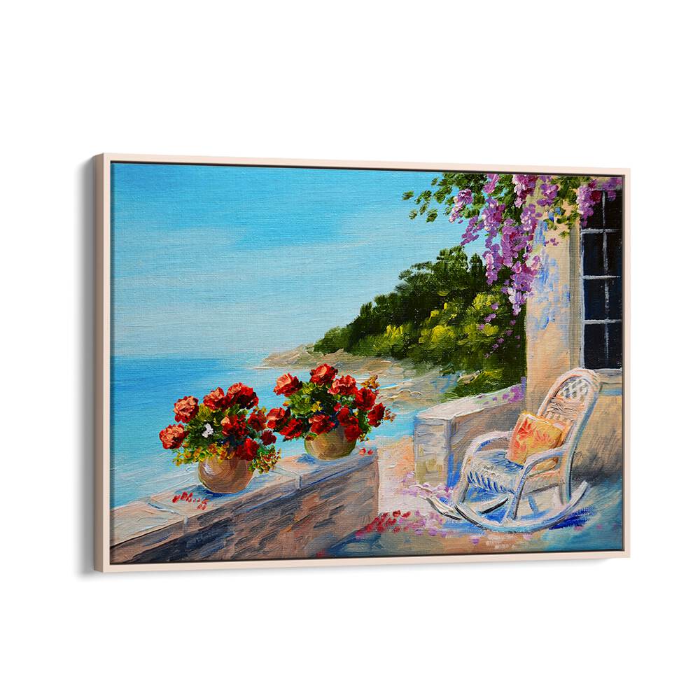 Experience the charm of SAILING INTO HISTORY, VINTAGE EUROPEAN PAINTINGS, showcasing coastal beauty and vibrant florals.
