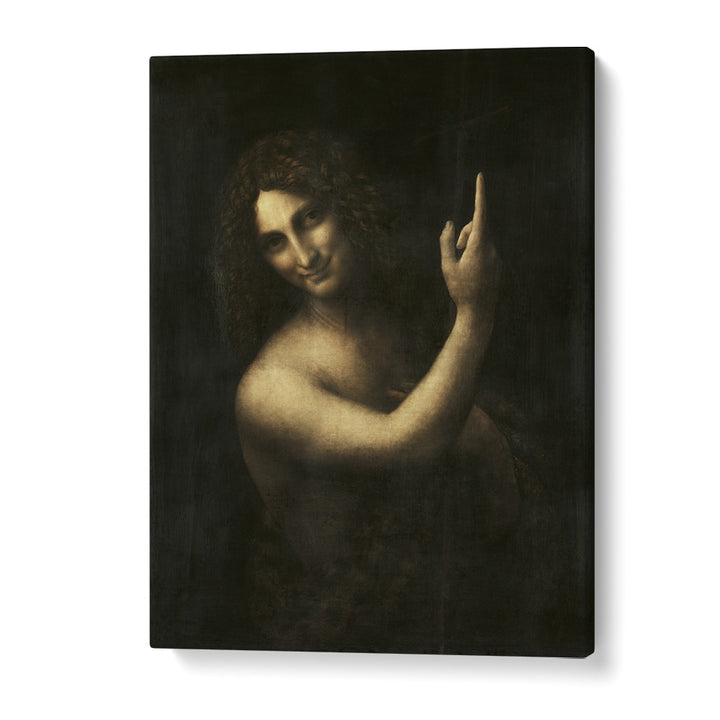 Saint Johan The Baptist Vintage Paintings in Gallery Wrap