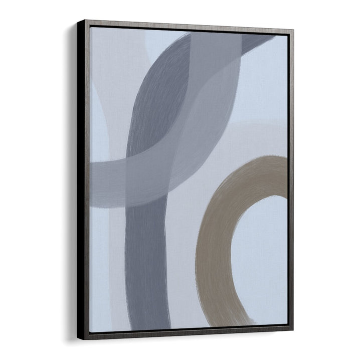 Salon ii by Yopie Studio Abstract Paintings Abstract Art Prints in Black Floater Frame