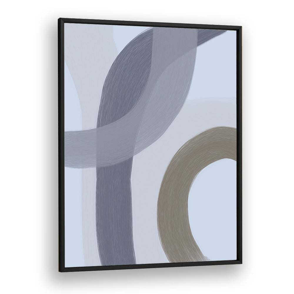 Salon ii by Yopie Studio Abstract Paintings Abstract Art Prints in Black Plain Frame