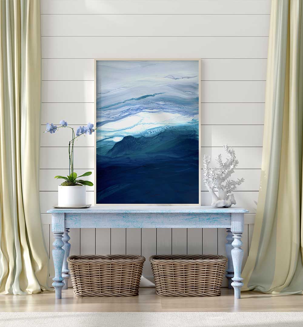 SALTWATER , ABSTRACT PAINTINGS