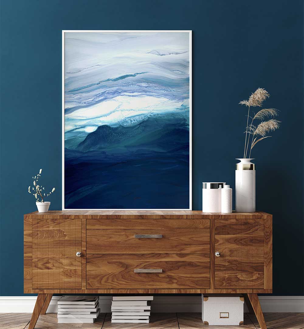 SALTWATER , ABSTRACT PAINTINGS