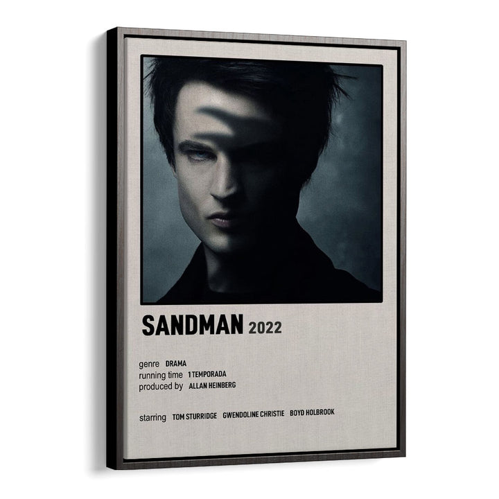 Sandman 2022 Movie Posters in Black Floater Frame