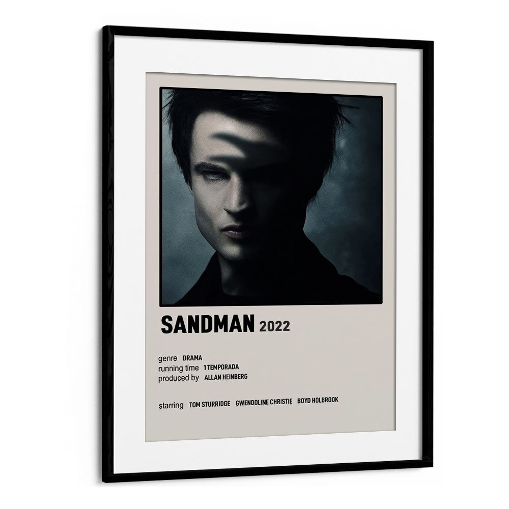 Sandman 2022 Movie Posters in Black Frame With Mount