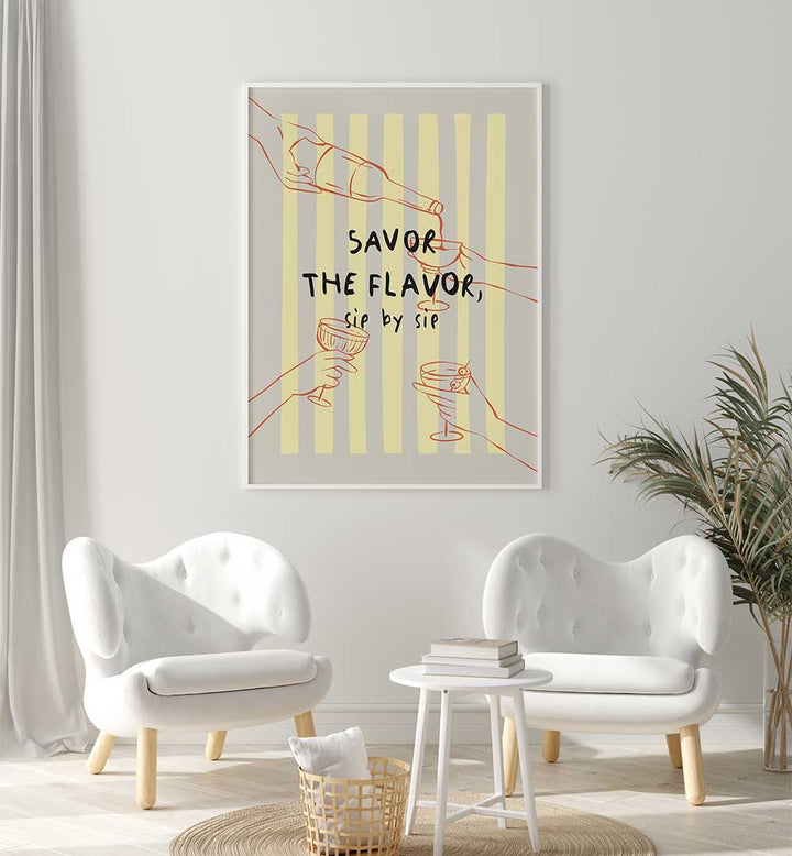 SAVOR THE FLAVOR , BAR & CAFE ART