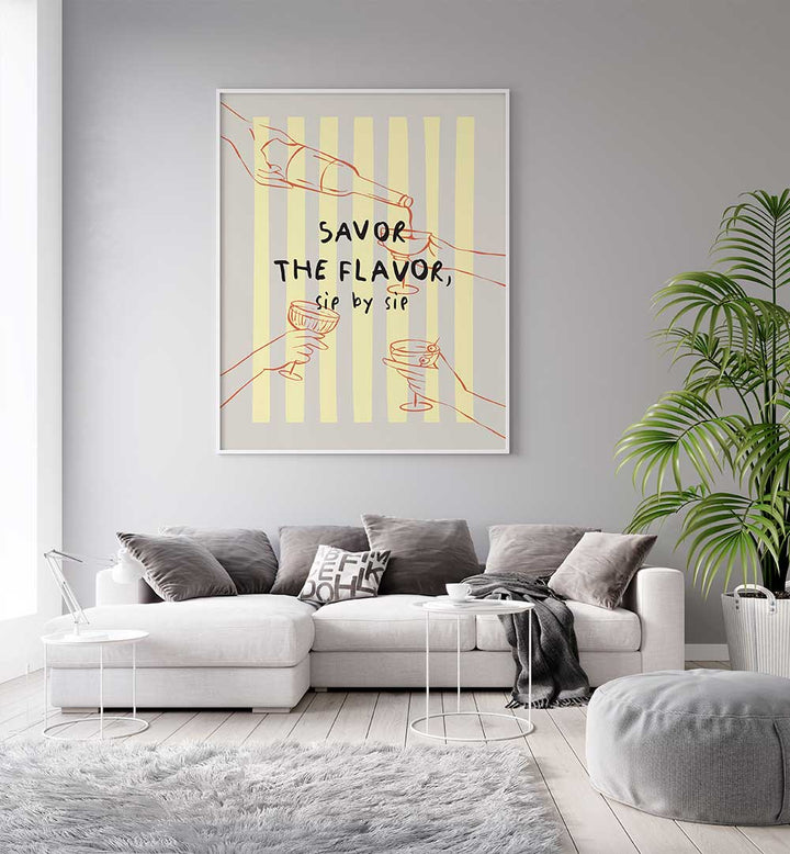 SAVOR THE FLAVOR , BAR & CAFE ART