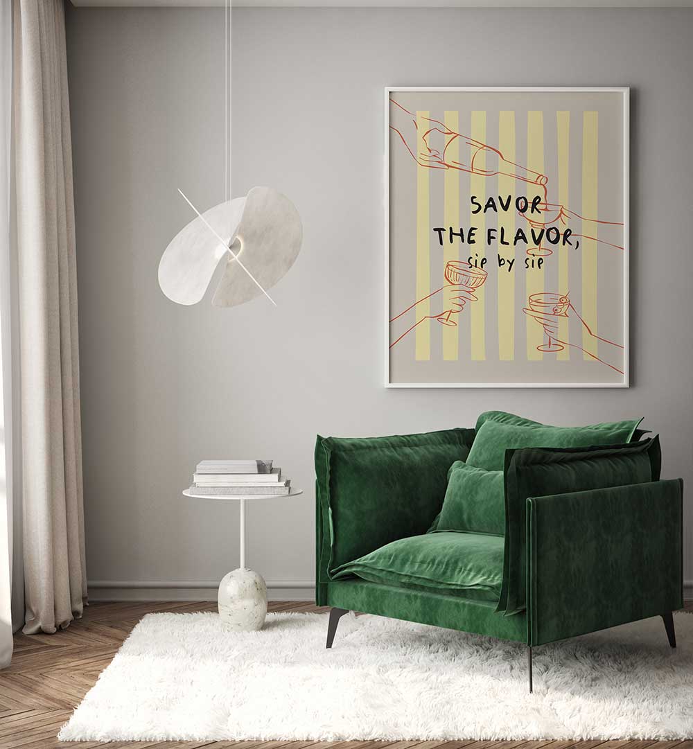 SAVOR THE FLAVOR , BAR & CAFE ART