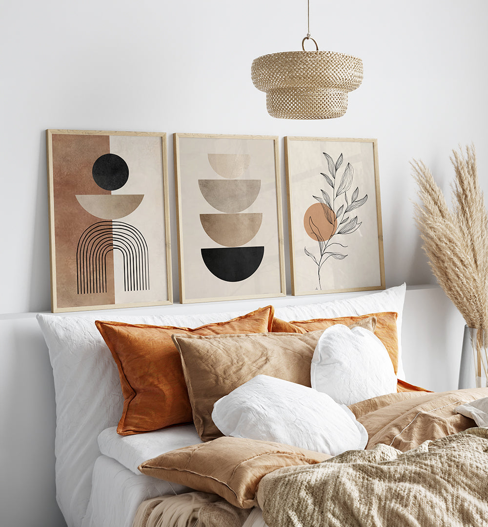 SCANDINAVIAN SOUL,  SET OF 3 PAINTINGS