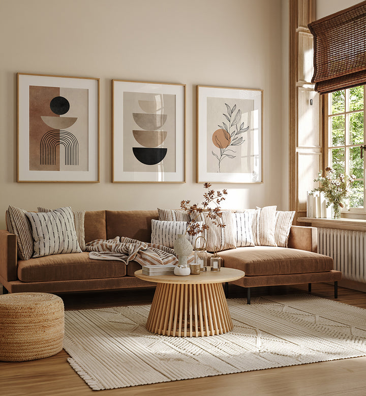 SCANDINAVIAN SOUL,  SET OF 3 PAINTINGS