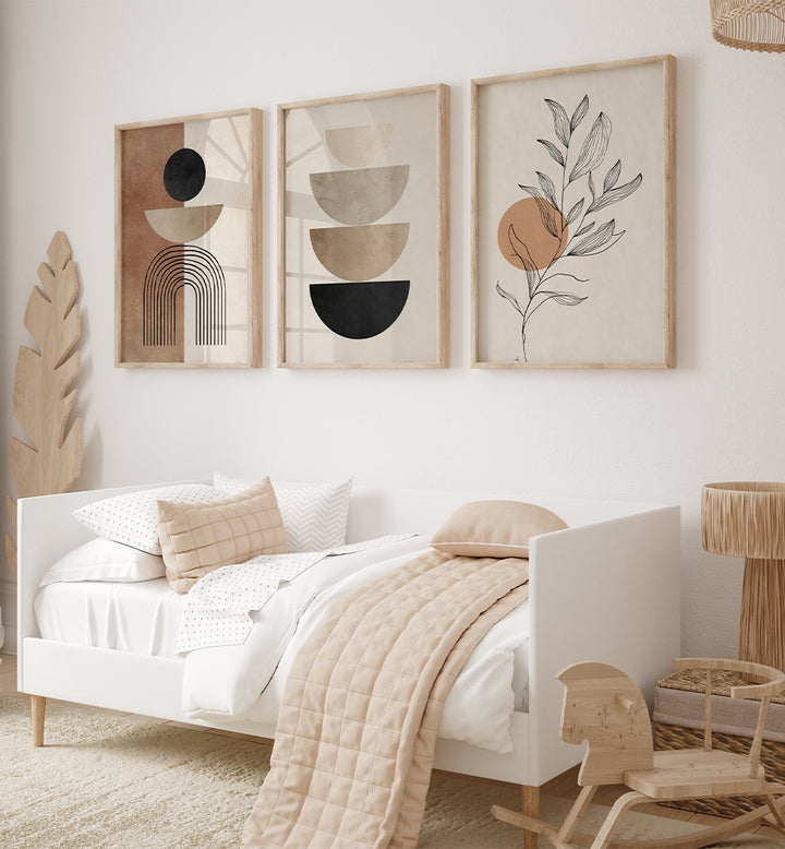 SCANDINAVIAN SOUL,  SET OF 3 PAINTINGS