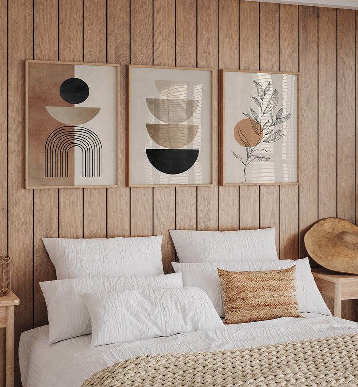 SCANDINAVIAN SOUL,  SET OF 3 PAINTINGS