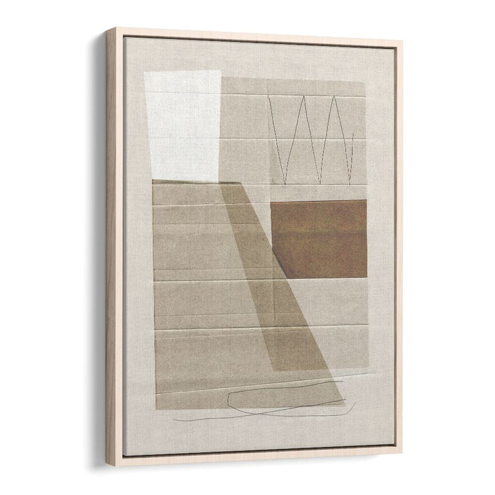 Scheme Abstract By Dan Hobday Abstract Art Abstract Paintings in Oak Wood Floater Frame