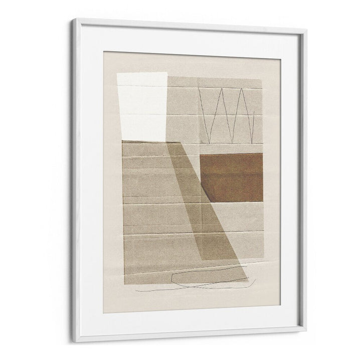 Scheme Abstract By Dan Hobday Abstract Art Abstract Paintings in White Frame With Mount