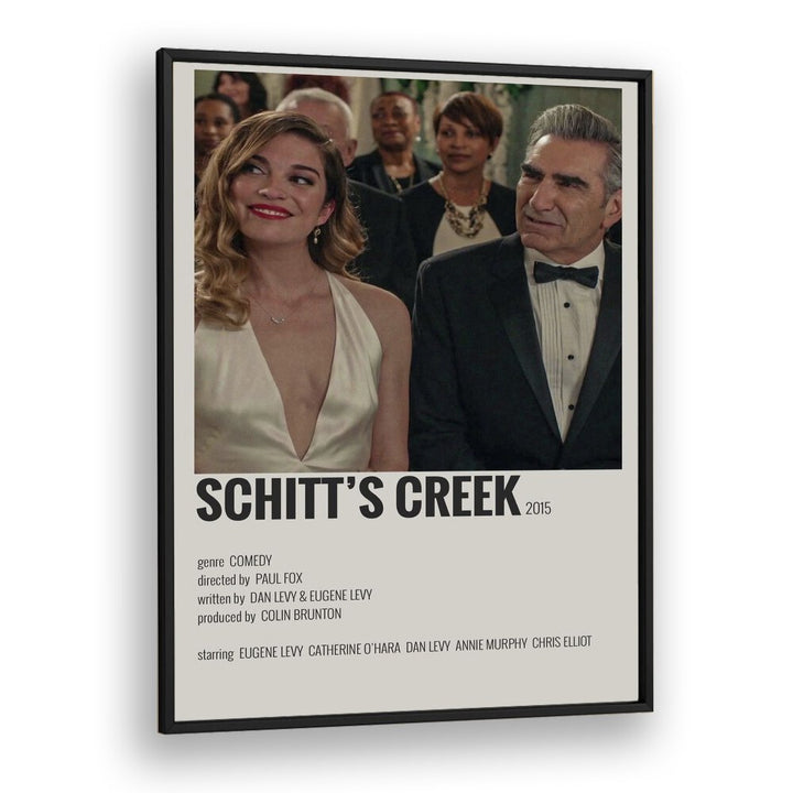 Schitts Creek Movie Posters in Black Plain Frame