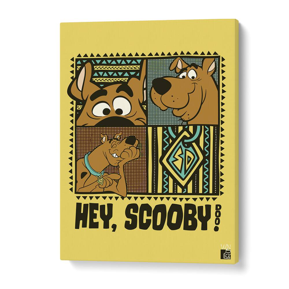 Scooby Doo Comic Wall Art Comic Posters in Gallery Wrap