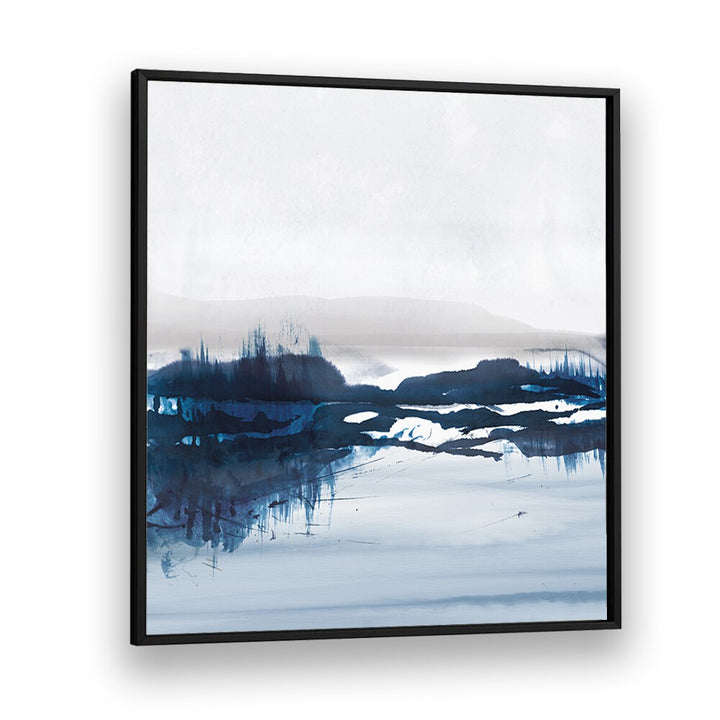 Sea View By Dan Hobday Abstract Art Abstract Paintings in Black Plain Frame