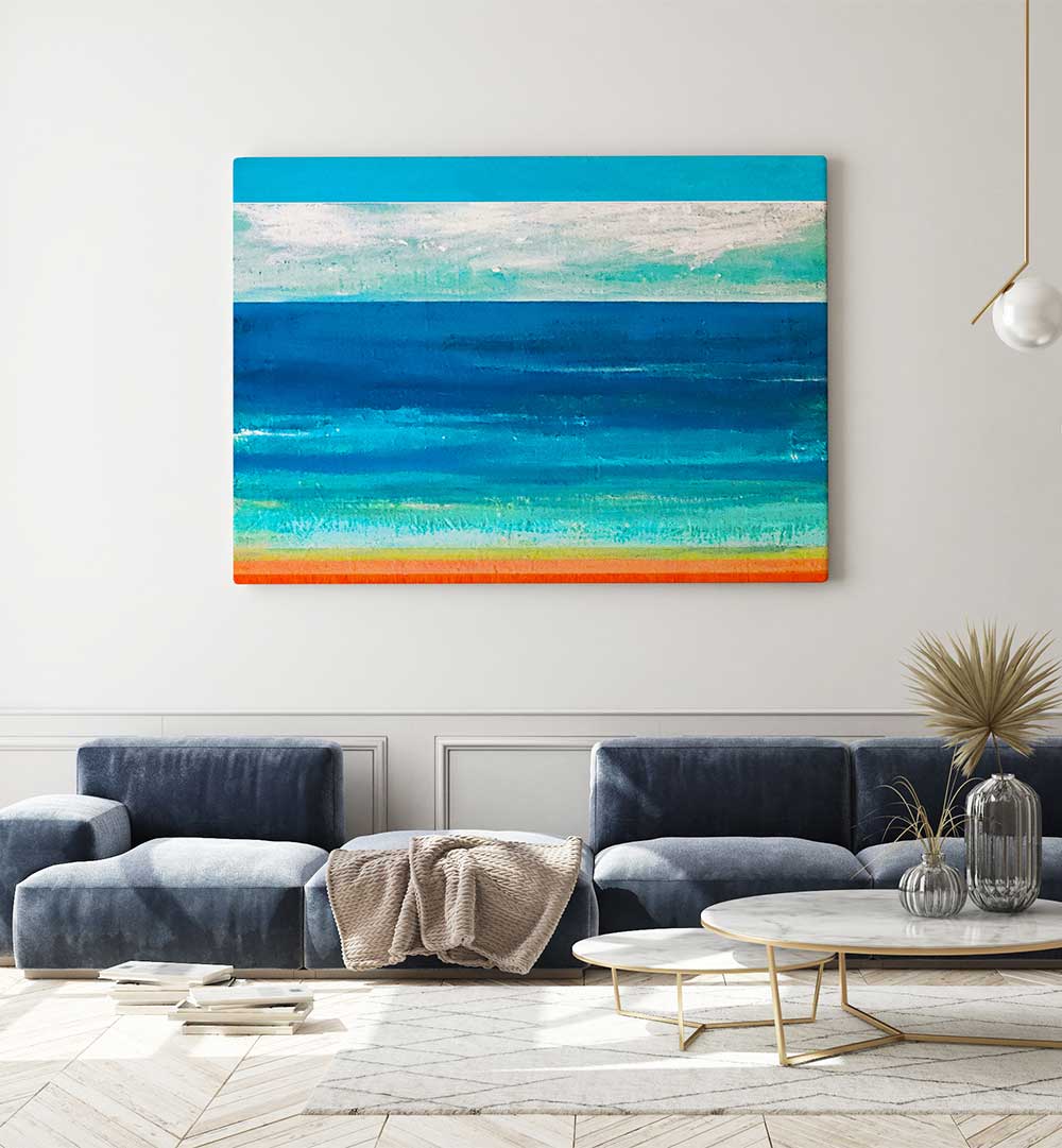 SEASIDE , ABSTRACT PAINTINGS