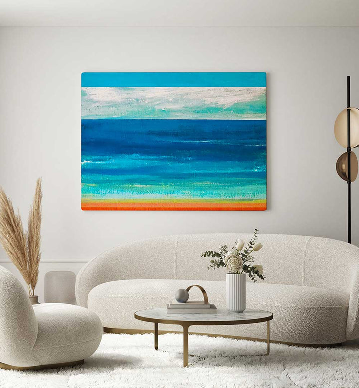 SEASIDE , ABSTRACT PAINTINGS