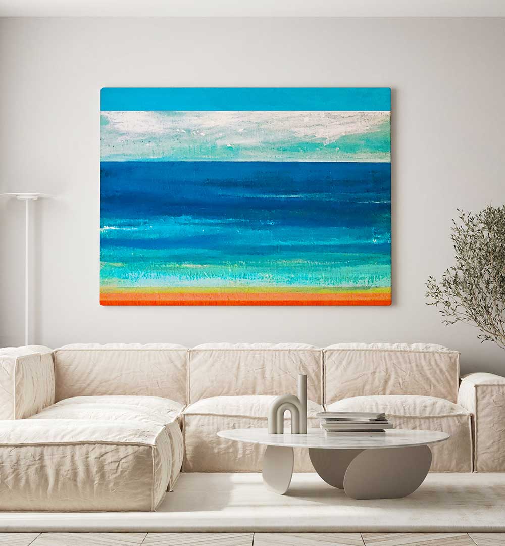 SEASIDE , ABSTRACT PAINTINGS