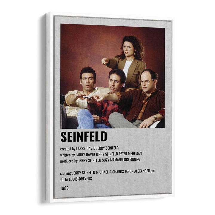 Seinfeld 1989 Movie Posters in White Floater Frame