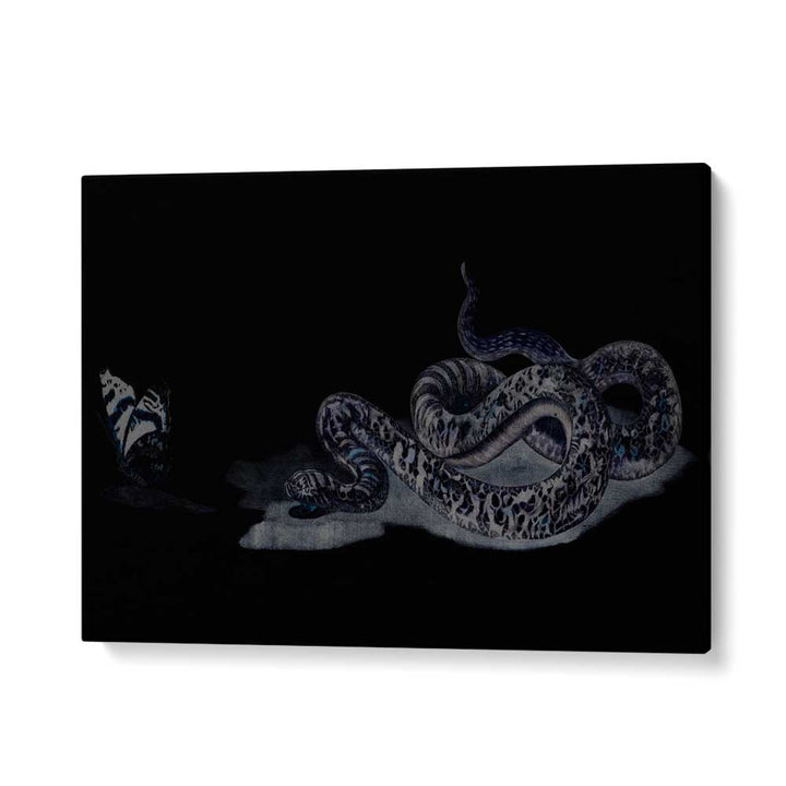 Serpent's Whisper Secrets Of The Ancient Ones Gothic Art Prints in Gallery Wrap