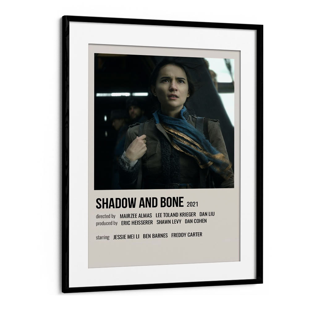 Shadow Bone 2021 Movie Posters in Black Frame With Mount
