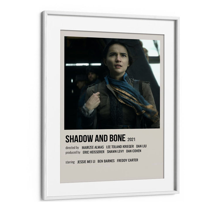 Shadow Bone 2021 Movie Posters in White Frame With Mount