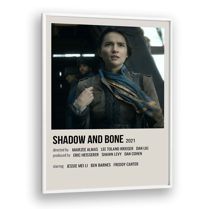 Shadow Bone 2021 Movie Posters in White Plain Frame