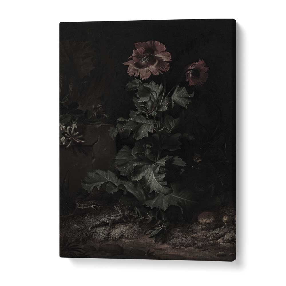 Shadows In Bloom Gothic Wall Art Prints in Gallery Wrap