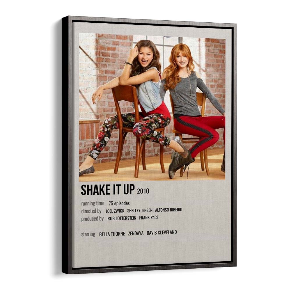 Shake It Up 2010 Movie Posters in Black Floater Frame