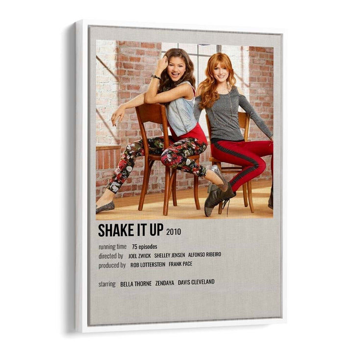 Shake It Up 2010 Movie Posters in White Floater Frame
