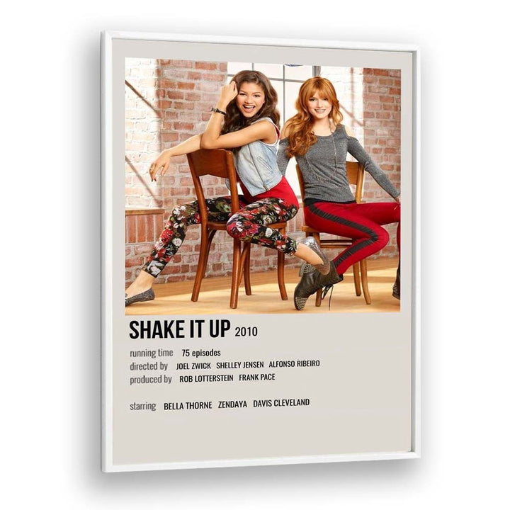 Shake It Up 2010 Movie Posters in White Plain Frame
