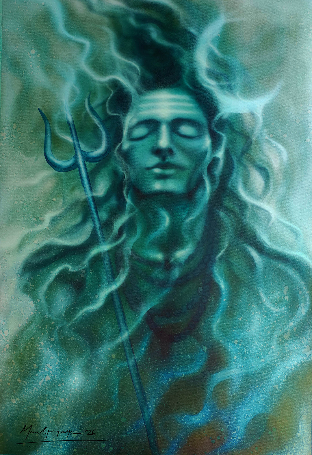 OM SHIVAYA , HANDMADE ARTWORKS