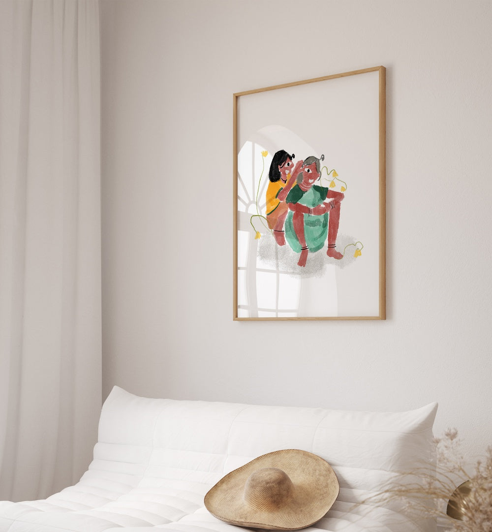 Love As We See framed wallart for bedroom