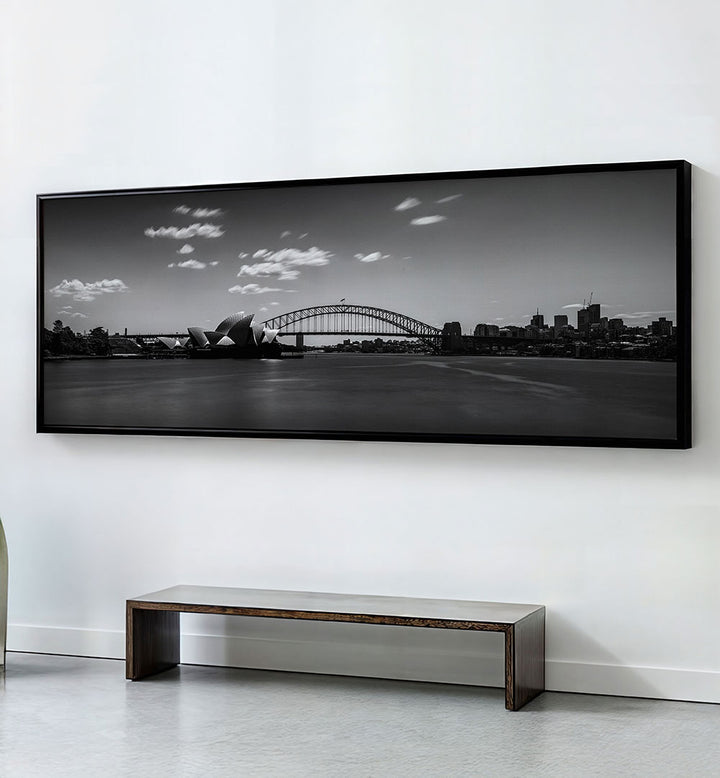 SILENT SYDNEY CITYSCAPE , PANORAMIC ART
