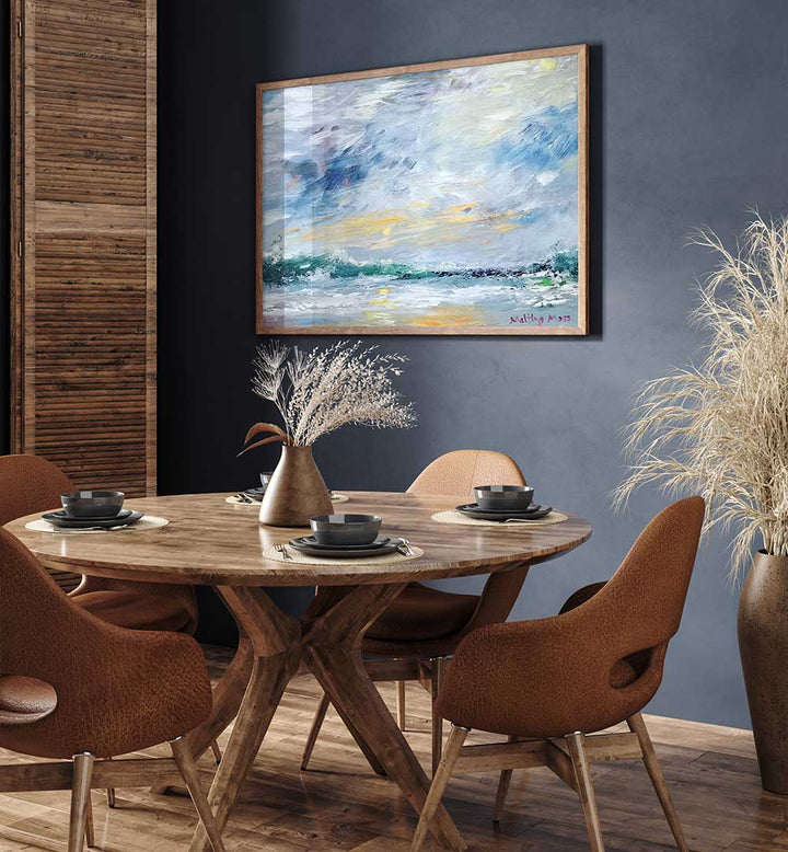 SILVER LINING II , LANDSCAPE PAINTINGS