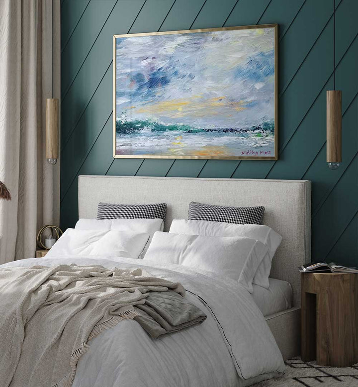 SILVER LINING II , LANDSCAPE PAINTINGS