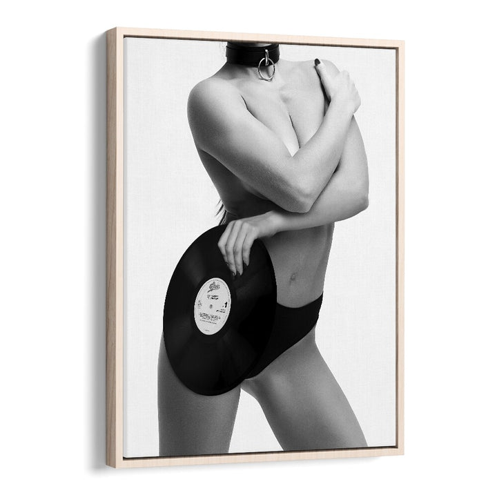 Sin Rock Me by David Drake Fine Art Photography Fashion Photography in Oak Wood Floater Frame