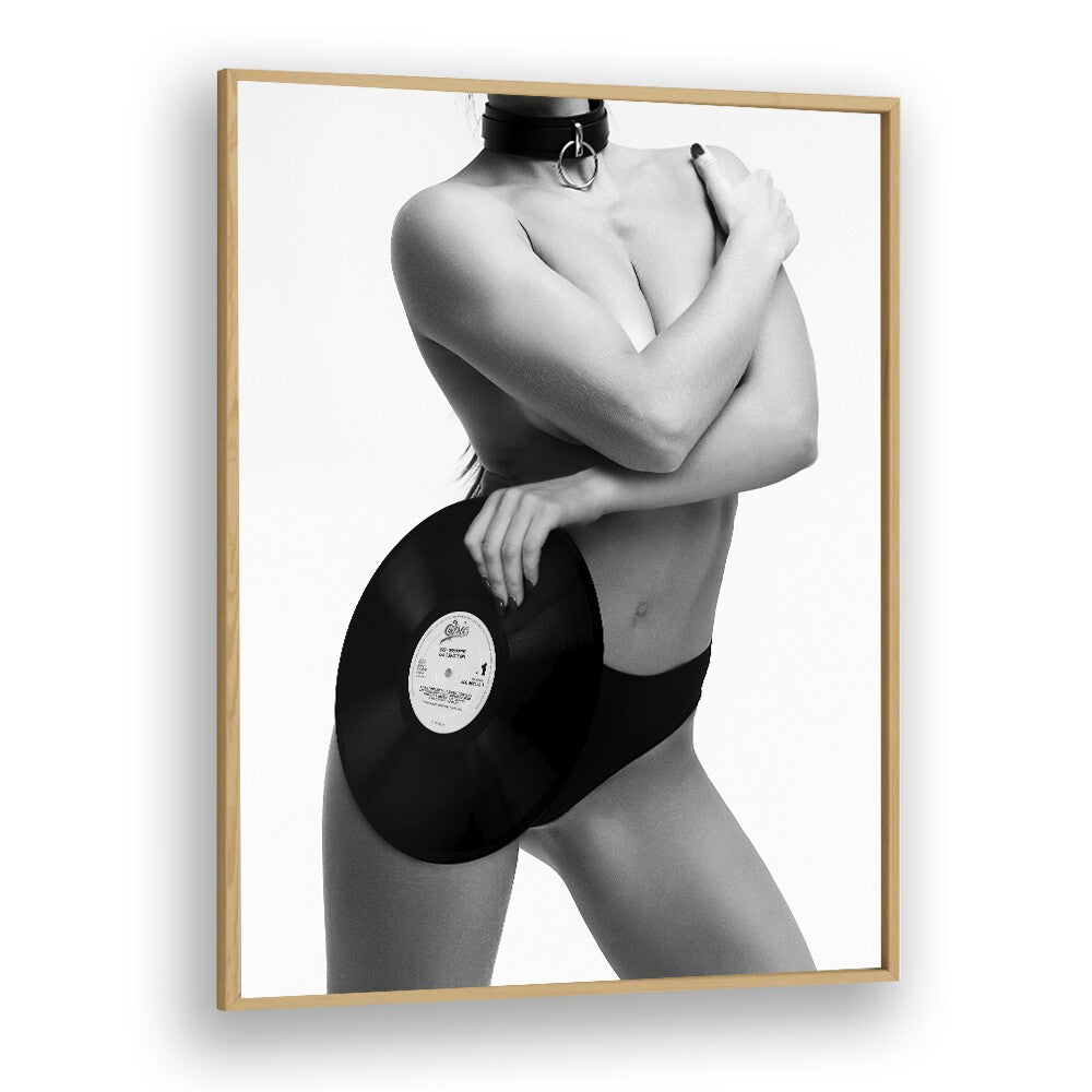 Sin Rock Me by David Drake Fine Art Photography Fashion Photography in Oak Wood Plain Frame