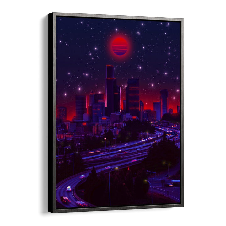 Sincity by Ritvik Takkar Surrealism in Black Floater Frame