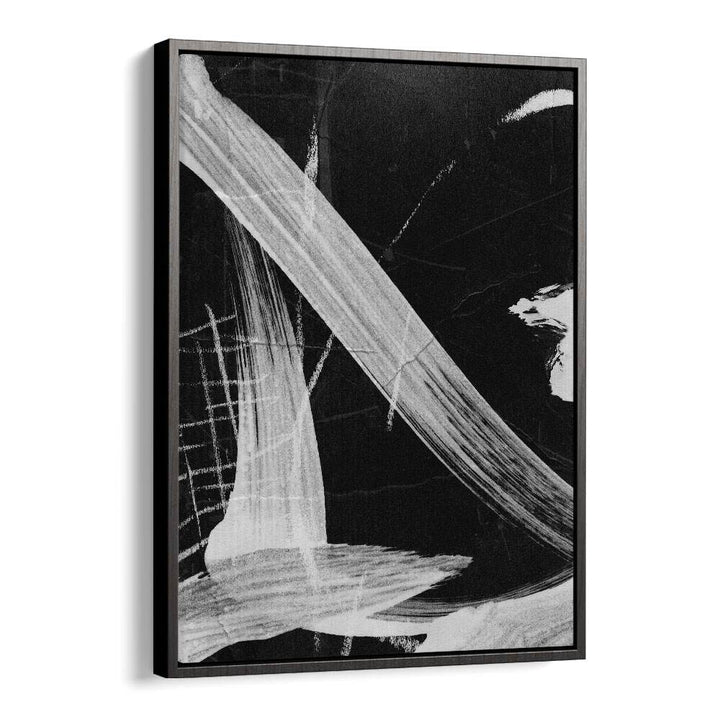 Sinking II By Dan Hobday Abstract Art Abstract Paintings in Black Floater Frame