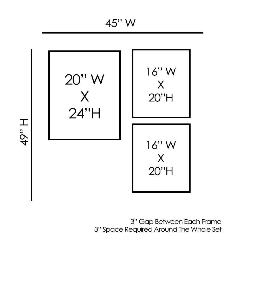 INNER WILDERNESS GALLERY WALL , GALLERY WALLS & SETS
