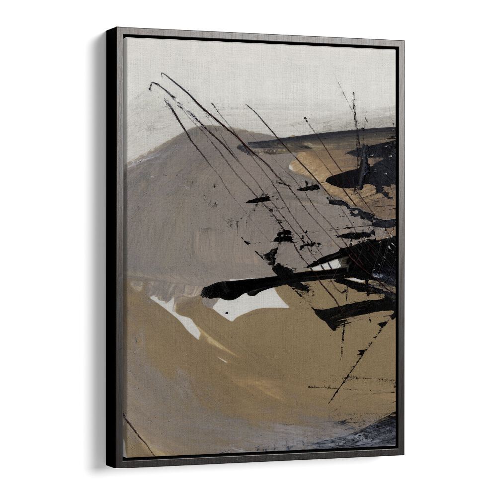 Snap I By Dan Hobday Abstract Art Abstract Paintings in Black Floater Frame