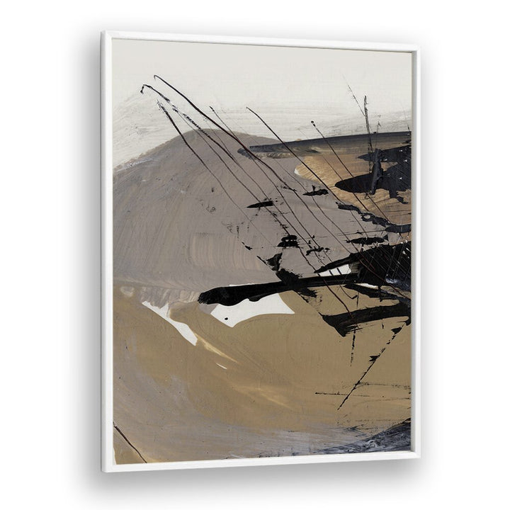 Snap I By Dan Hobday Abstract Art Abstract Paintings in White Plain Frame