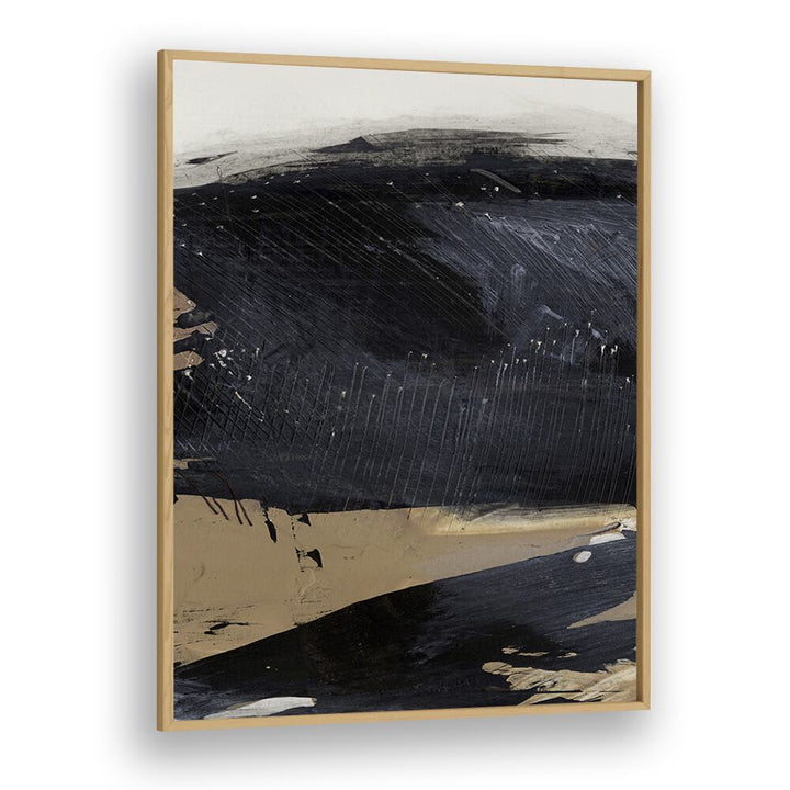 Snap II By Dan Hobday Abstract Art Abstract Paintings in Oak Wood Plain Frame