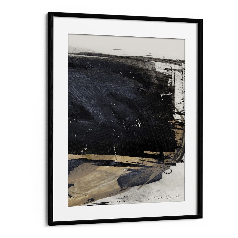 Snap III By Dan Hobday Abstract Art Abstract Paintings in Black Frame With Mount