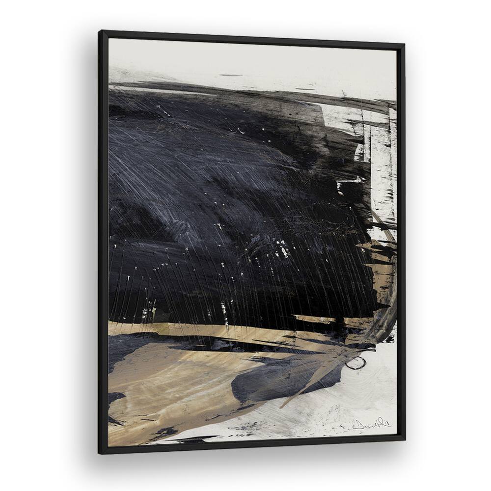 Snap III By Dan Hobday Abstract Art Abstract Paintings in Black Plain Frame