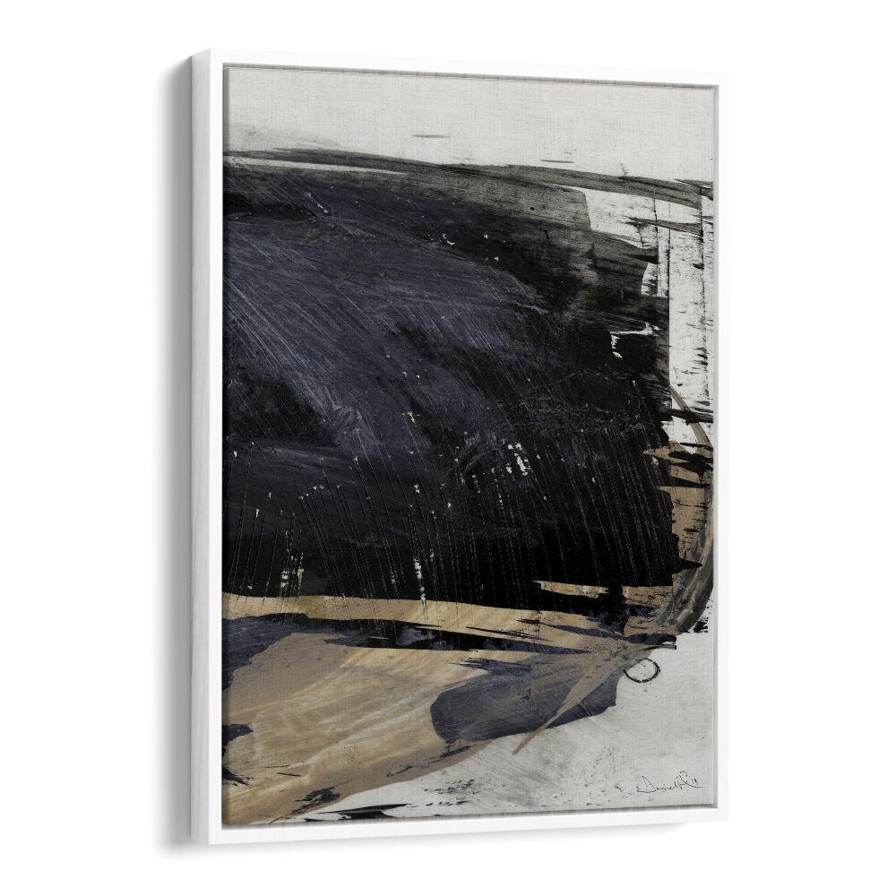 Snap III By Dan Hobday Abstract Art Abstract Paintings in White Floater Frame